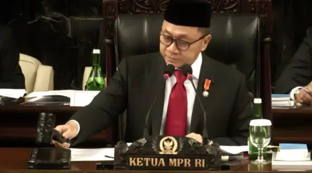 Upacara HUT RI, Ketua MPR Zulikifli Hasan Baca Teks Proklamasi