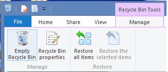 Empty Your Recycle Bin and Clear Your Desktop