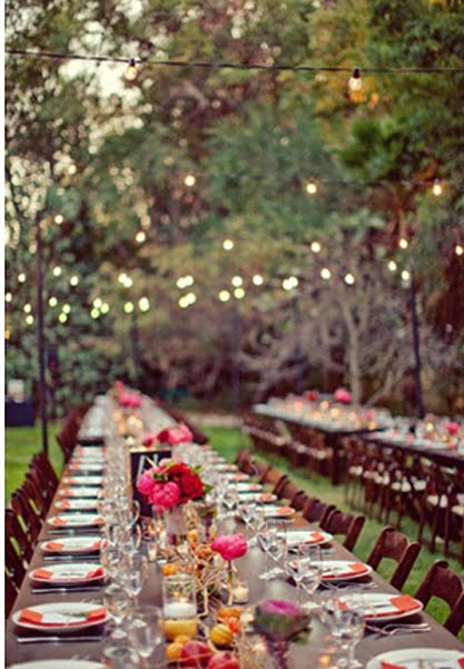 Outdoor Wedding Decorating Ideas