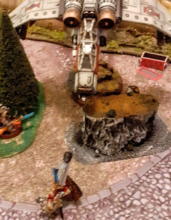 Warhammer 40k battle report - Eternal War -  Hold Your Gains - 500 points - Militarum Tempestus vs Grey Knights