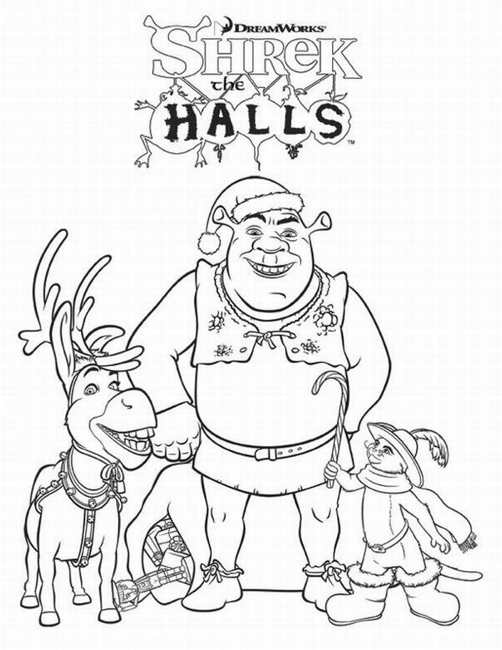 Download Shrek Coloring Pages | Coloring Pages to Print