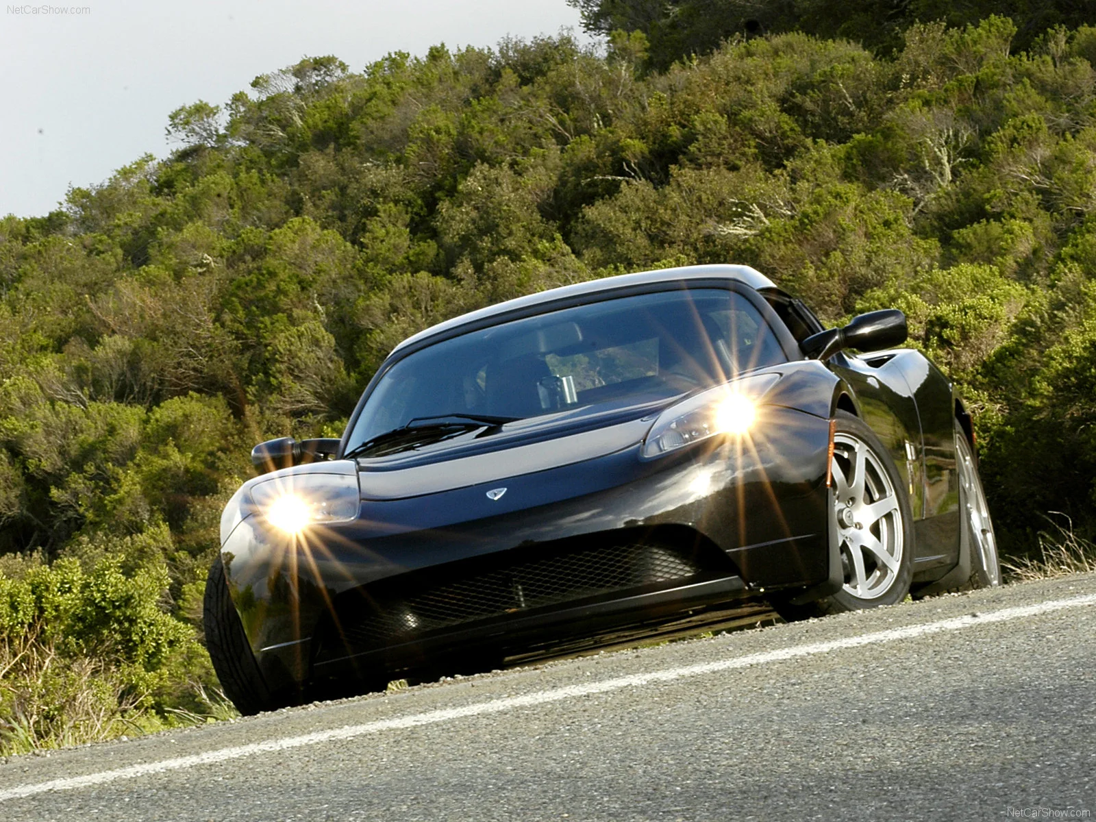 Hình ảnh xe điện Tesla Roadster 2008 & nội ngoại thất