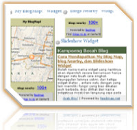 Cara Mendapatkan My Blog Map, blog Nearby, dan Slideshow Widget