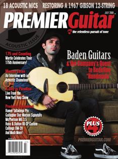 Premier Guitar - July 2008 | ISSN 1945-0788 | TRUE PDF | Mensile | Professionisti | Musica | Chitarra
Premier Guitar is an American multimedia guitar company devoted to guitarists. Founded in 2007, it is based in Marion, Iowa, and has an editorial staff composed of experienced musicians. Content includes instructional material, guitar gear reviews, and guitar news. The magazine  includes multimedia such as instructional videos and podcasts. The magazine also has a service, where guitarists can search for, buy, and sell guitar equipment.
Premier Guitar is the most read magazine on this topic worldwide.