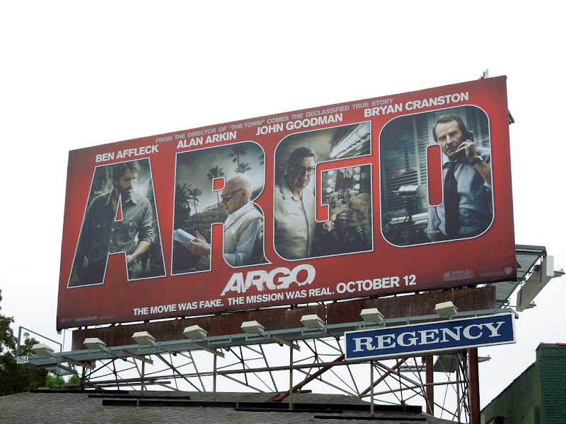 Argo movie billboard Sunset Boulevard