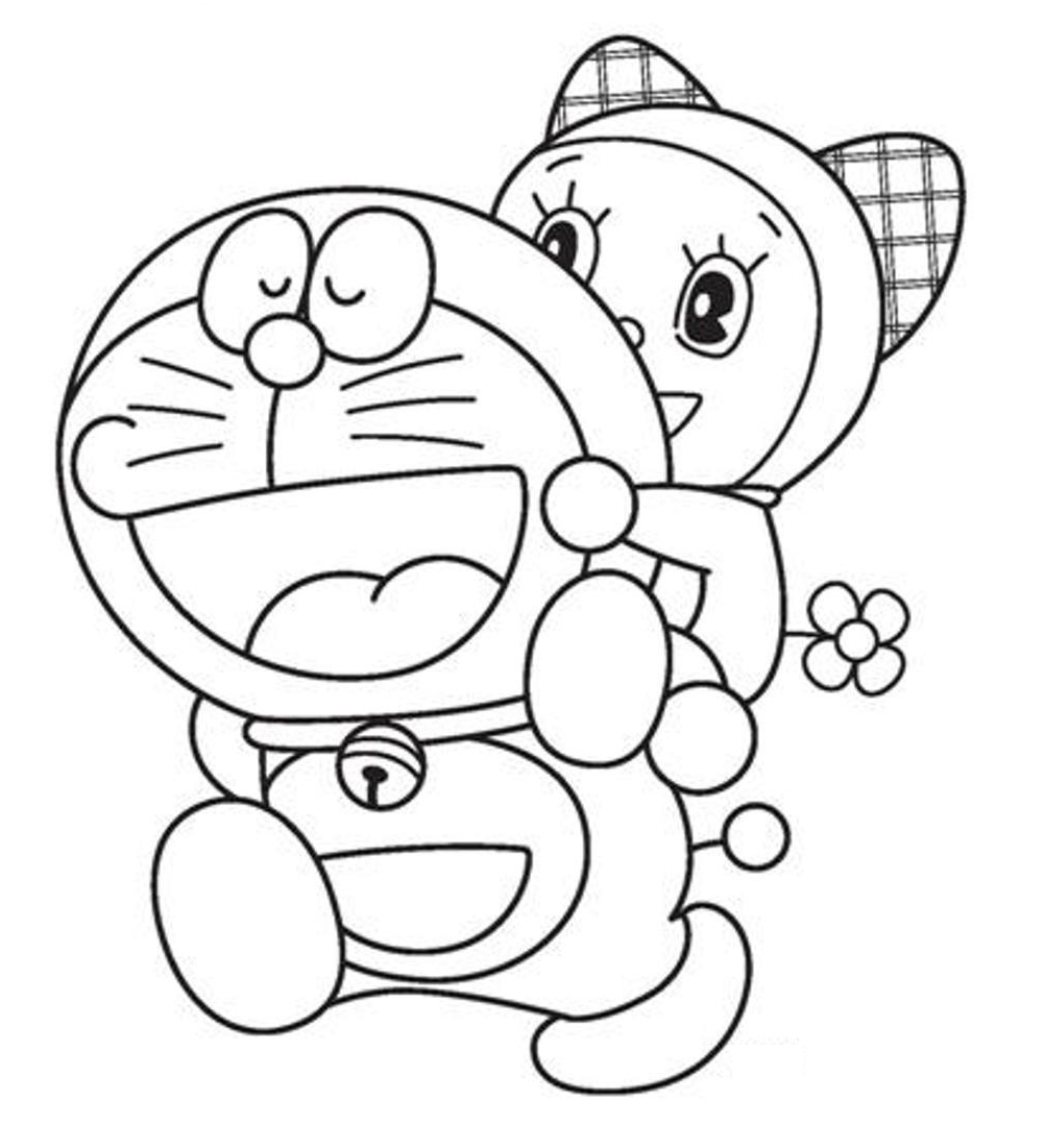 Gambar Sketsa Kartun Doraemon Sobsketsa