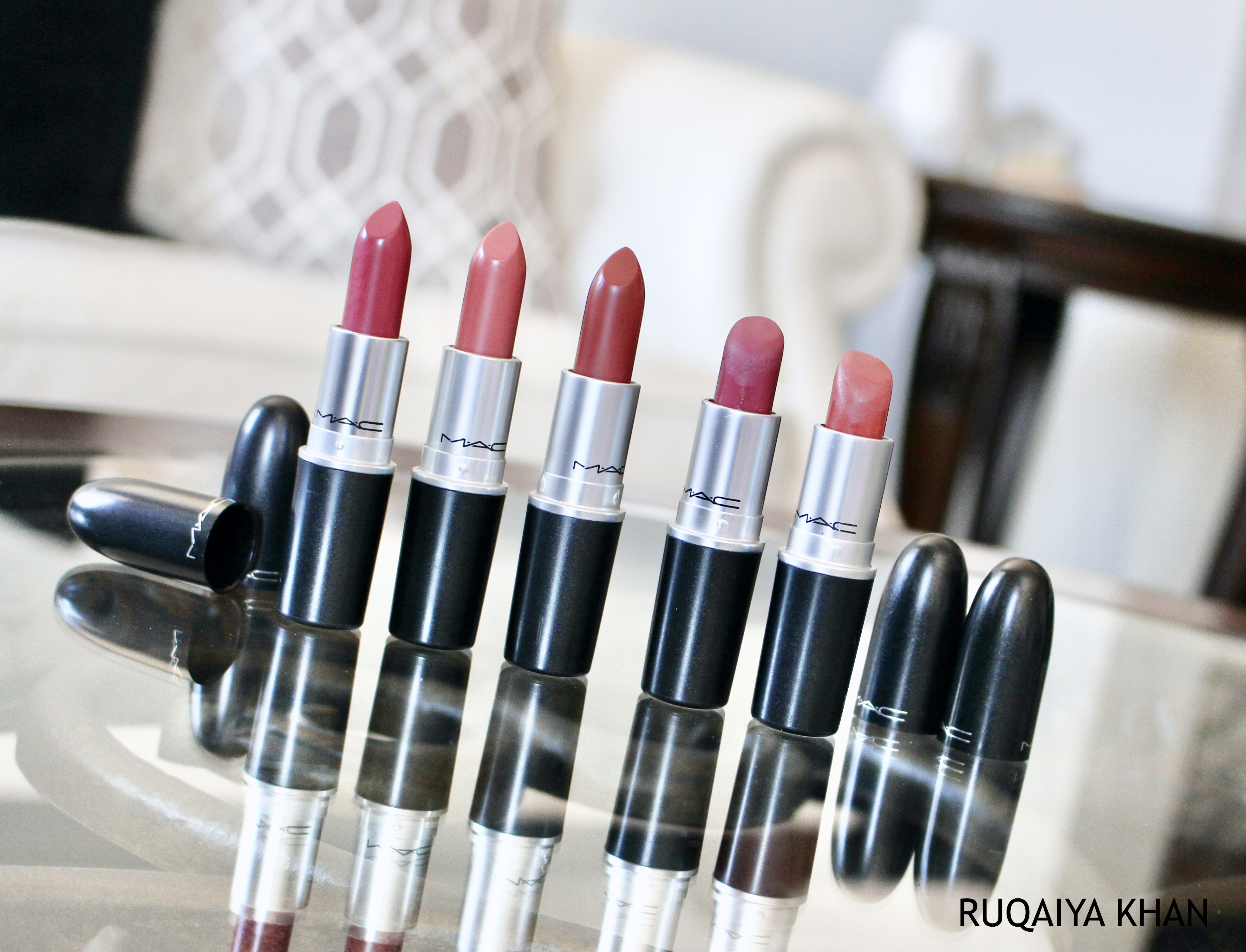 My Top Five Lipsticks For Formal Wear/Occasions