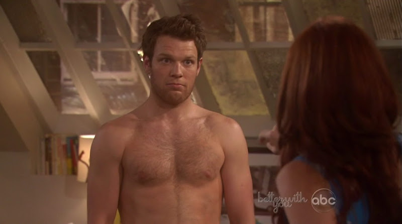 Jake Lacy Shirtless on Better With You s1e04