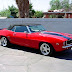 1969 Camaro Muscle Car Red And Black Color