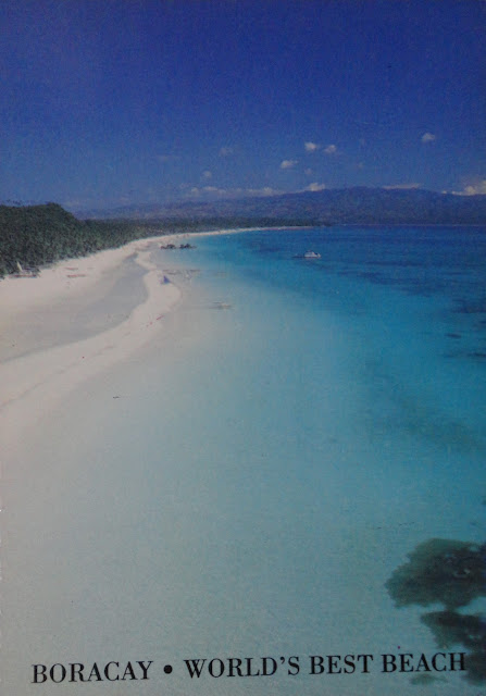 Boracay White Sand Beach postcard