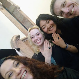 Sharon, Lydia, Maddie, and Michael on Ring Day 2022