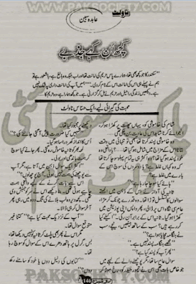 Kuch ankahey jazby novel by Abida Sabin.