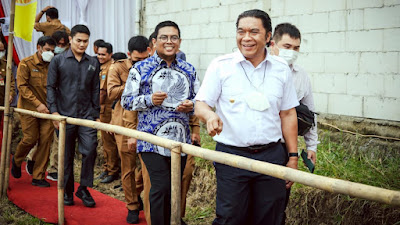 Pimpinan DPRD Tinjau Lahan Pembangunan RS Kejaksaan Hasil Sitaan Korupsi