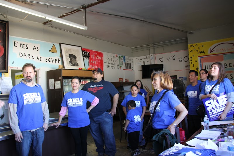 Robert D. Skeels for School Board Campaign's Boyle Heights Precinct Walk