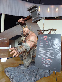 Orgrim Doomhammer Warcraft film statue display
