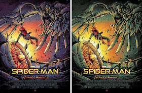 Spider-Man: Homecoming Movie Poster Screen Print by Dan Mumford x Grey Matter Art