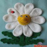 patron gratis flor amigurumi