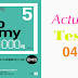 Listening Actual Test 4 Economy TOEIC Volume 5