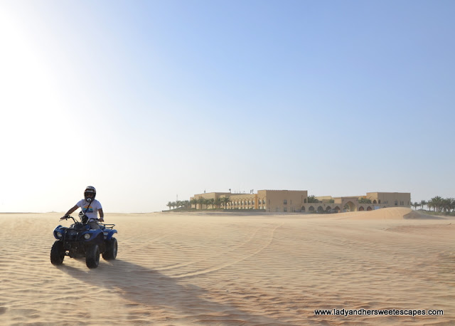 quad biking in Tilal Liwa