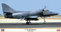 Hasegawa 1/48 A-4E SKYHAWK 'TOP GUN'(07523) Color Guide & Paint Conversion Chart