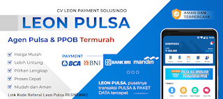 link kode referal leon pulsa