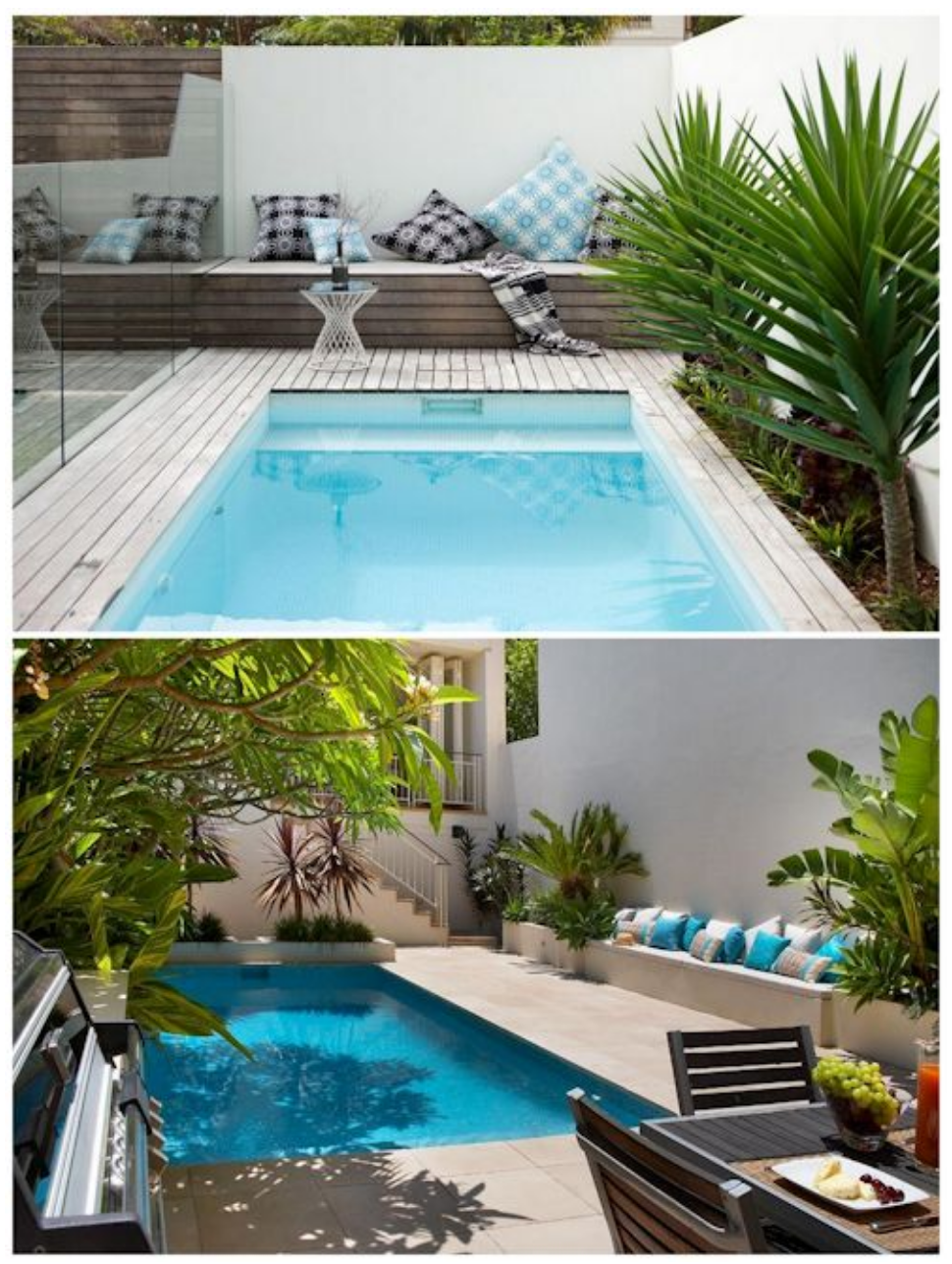 GabiLio Home  and Garden  Modern swimming  pools  for small 