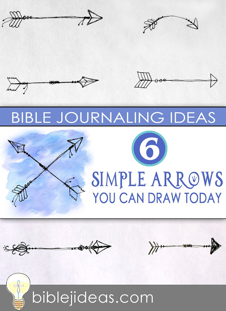 Bible Journaling Ideas: 6 Simple Arrows You Can Draw Today
