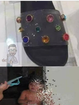 Chinelo do Thanos