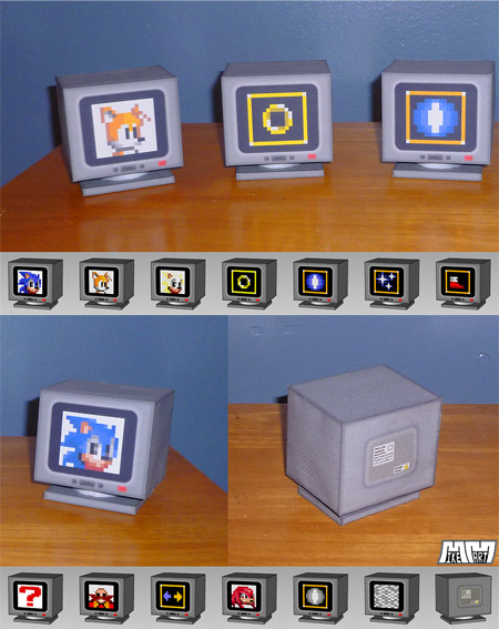 Item Box Papercraft