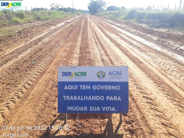 Governo e Prefeitura de Feijó inicia reabertura do Ramal dos Pintos