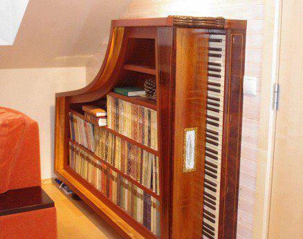 Dishfunctional Designs: The Salvaged &amp; Repurposed Piano