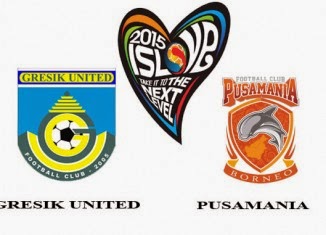 Gresik United vs Pusamania Bo   rneo FC QNB League 2015