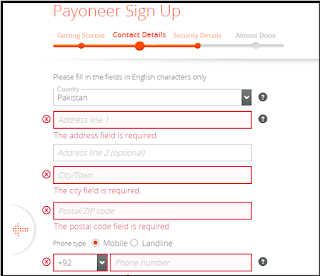 guide about to create a payoneer account