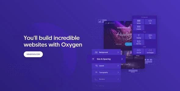 Oxygen Version 4.0 build incredible websites Wordpress
