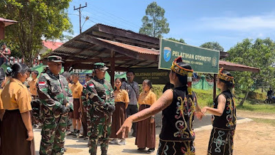  Kunjungan Kerja Pangdam ke Rumah Singgah Remaja di Perbatasan