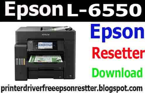 Epson EcoTank L6550 Resetter Adjustment Program Tool with Crack