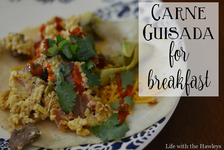 Carne Guisada for Breakfast