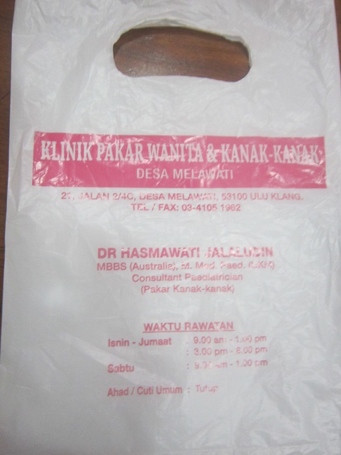Jom Jumpa Dr. Hasmawati di Klinik Pakar Wanita & Kanak 
