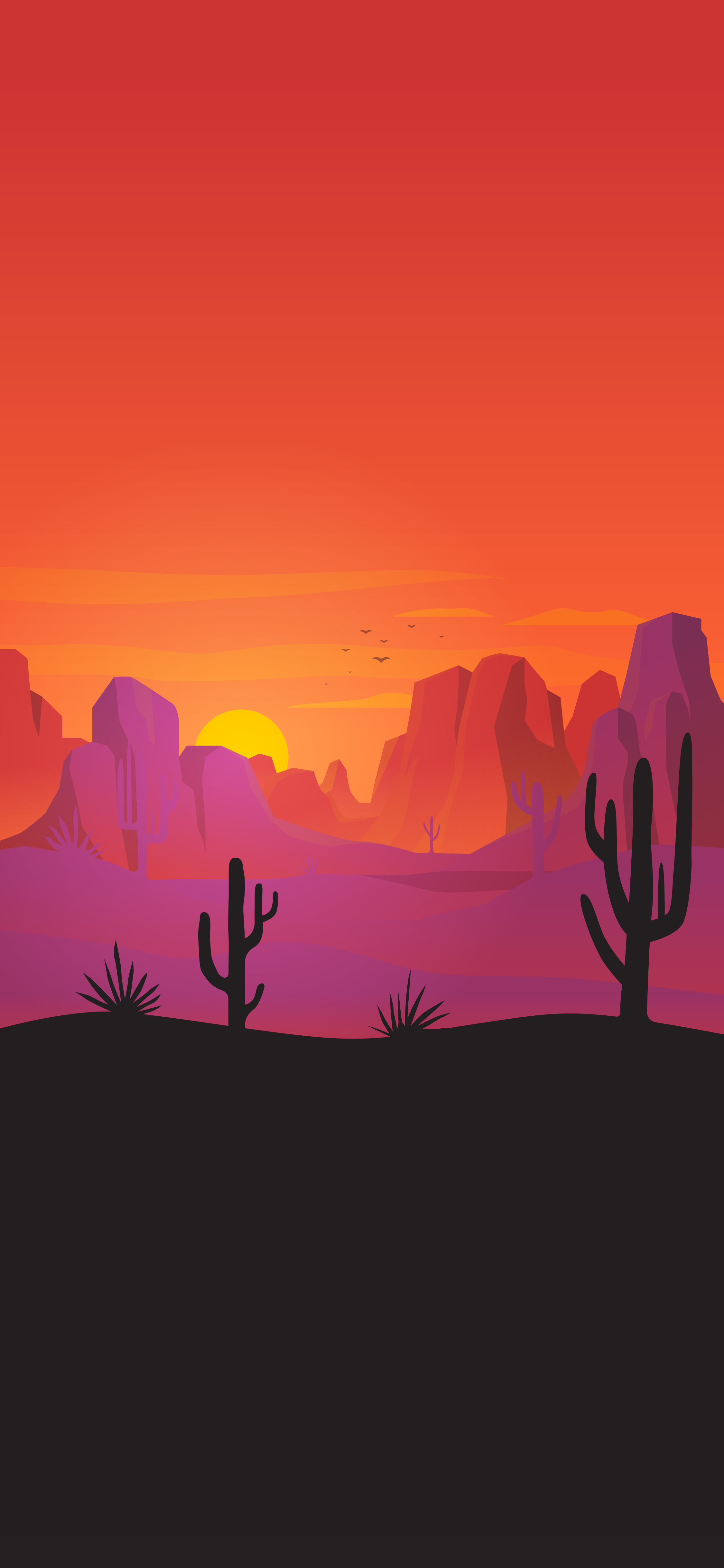 Iphone desert sunset HD wallpapers  Pxfuel