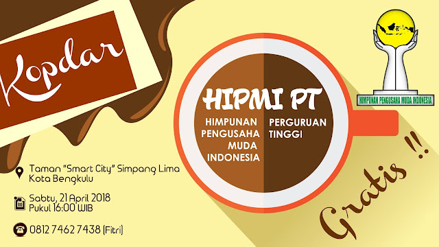 Kopdar HIPMI PT Bengkulu, Jaring Minat Jadi Pengusaha Muda