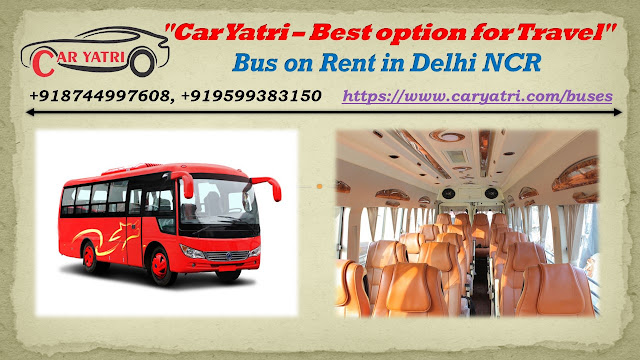 bus on rent in delhi