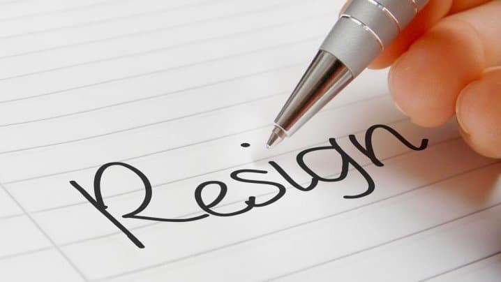 alasan resign