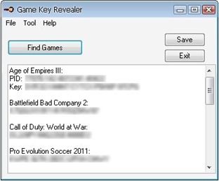 Game Key Revealer