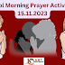 School Morning Prayer Activities - 15.11.2023 