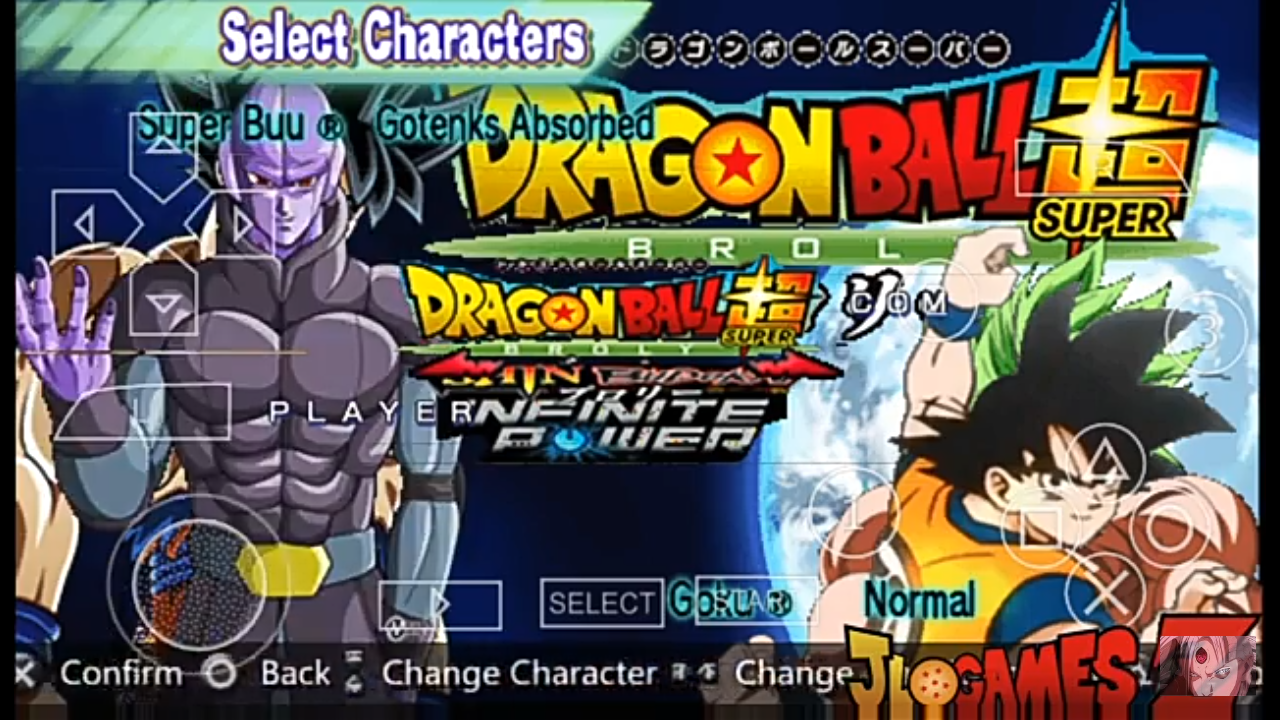 SAIUU!!! NOVO SHIN BUDOKAI IFINITY POWER DBZ MOD PARA CELULARES ANDROID (PPSSPP) + DOWNLOD