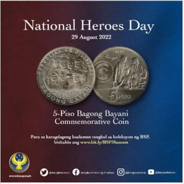 5-Piso Bagong Bayani Commemorative Coin