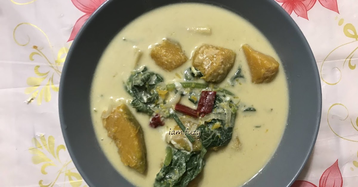 Resepi Labu Kuning Masak Lemak Putih