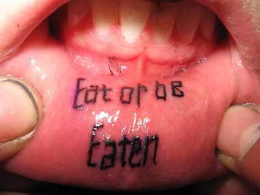 Lips Tattoo