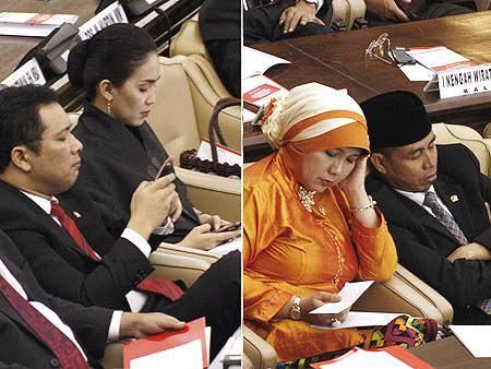 Tidak Selamanya Anggota DPR Itu Kerjanya Tidur, Ini Buktinya