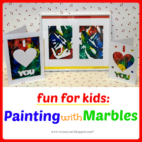 Painting with Marbles  wesens-art.blogspot.com